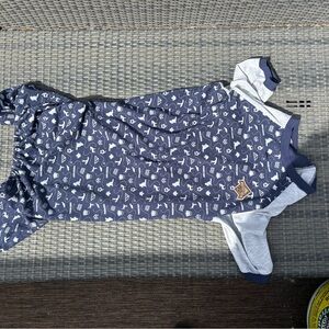 Beaver canoe dog pajamas